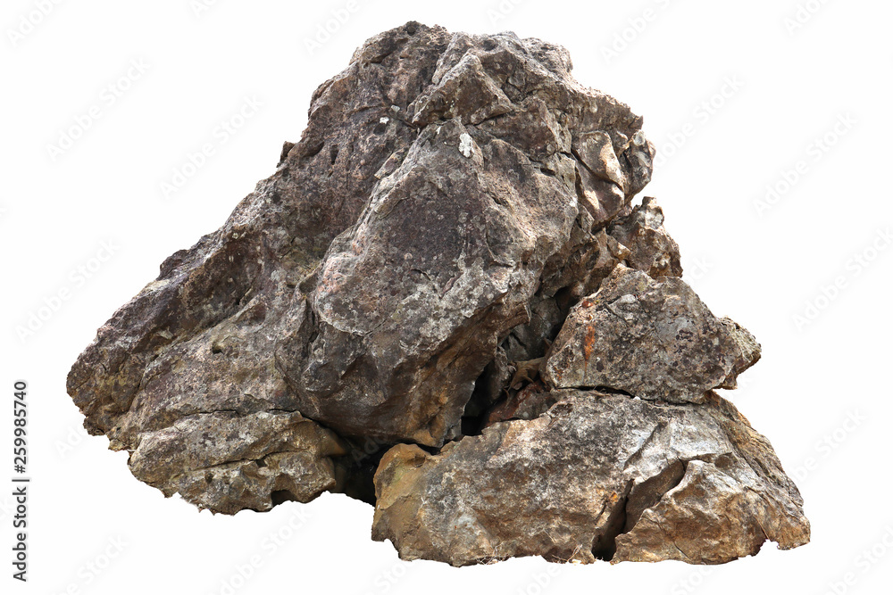 A group of stones rock lay isolated on white background,clipping paths A group of stones rock lay isolated on white background,clipping paths
