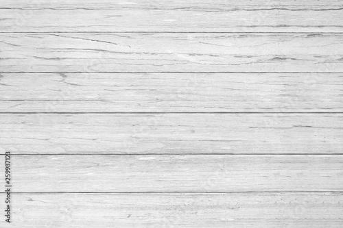 Fototapeta Naklejka Na Ścianę i Meble -  Gray wood wall plank white texture background