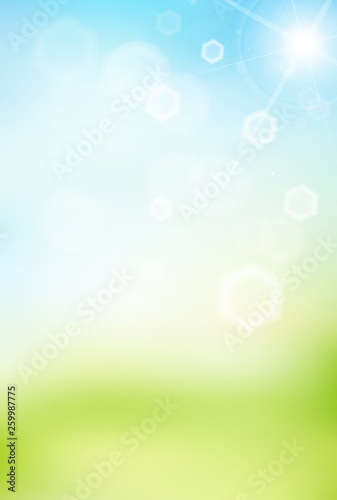 新緑　光　緑　背景 