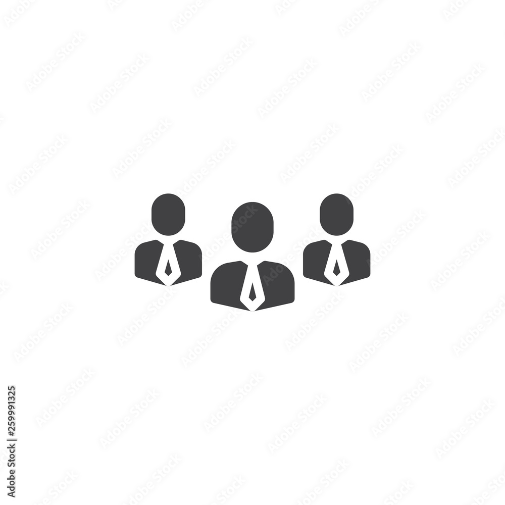 Team Work User Group vector icon. filled flat sign for mobile concept and web design. Business people glyph icon. Symbol, logo illustration. Pixel perfect vector graphics Team Work User Group vector icon. filled flat sign for mobile concept and web design. Business people glyph icon. Symbol, logo illustration. Pixel perfect vector graphics