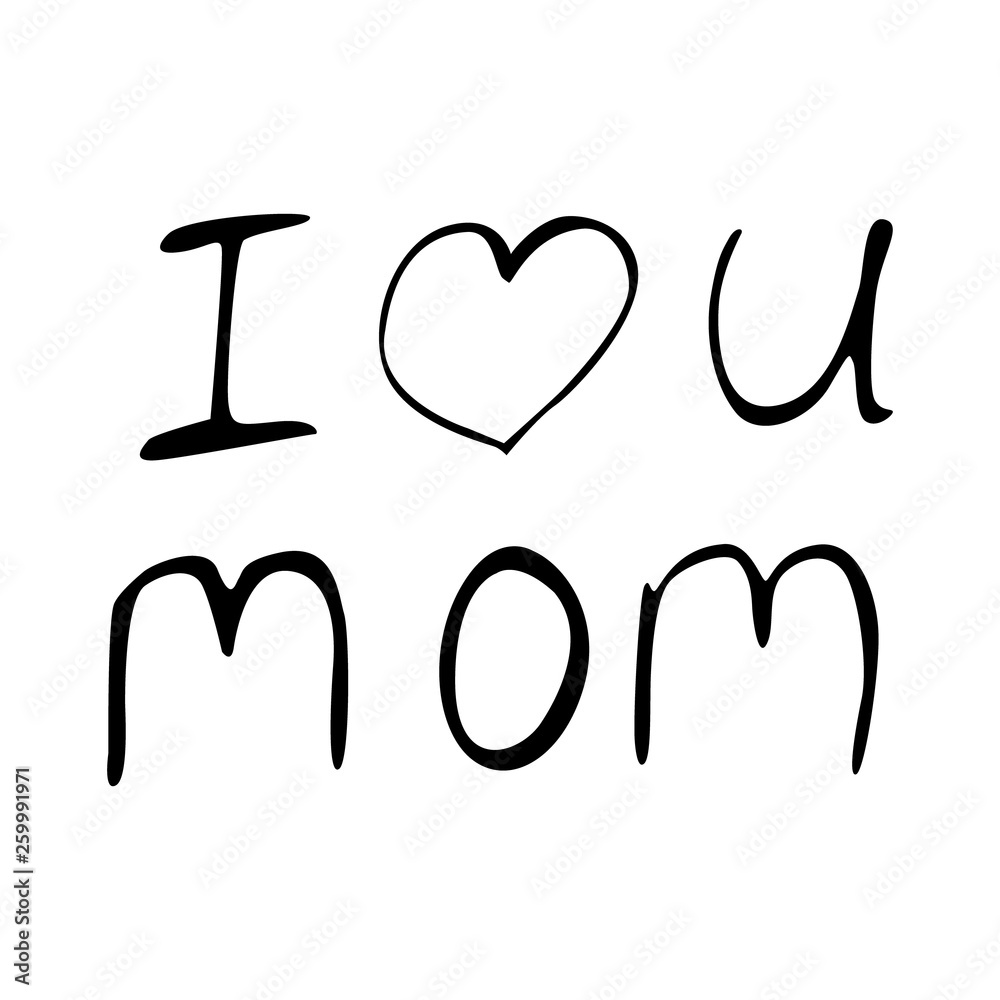 i love you mom inscriptions with heart for mother day, i love you mom inscriptions with heart for mother day,