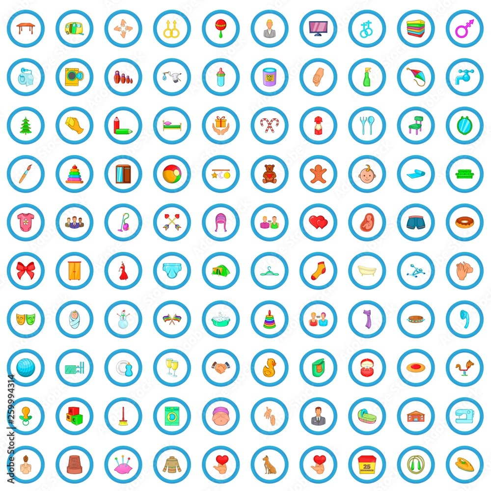100 relationship icons set in cartoon style for any design vector illustration 100 relationship icons set in cartoon style for any design vector illustration