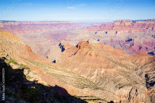 Grand Canyon National Park in Arizona, view from south rim, USA