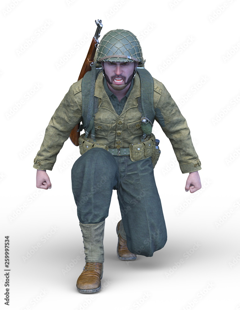 軍人男性 軍人男性