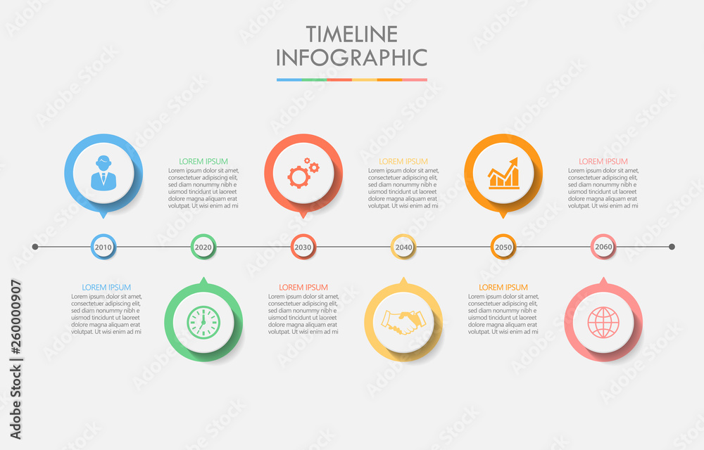 Business data visualization. timeline infographic icons designed for abstract background template milestone element modern diagram process technology digital marketing data presentation chart Vector Business data visualization. timeline infographic icons designed for abstract background template milestone element modern diagram process technology digital marketing data presentation chart Vector