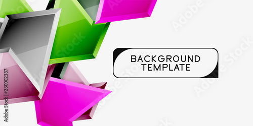 Free Download Triangular low poly background design, multicolored triangles. Vector - GFXLoad