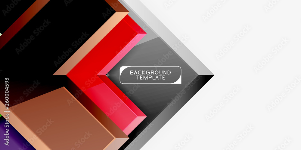 Abstract arrows composition background Abstract arrows composition background