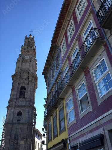 A view of Clérigos Tower in Porto, Portugal © emmepiphoto