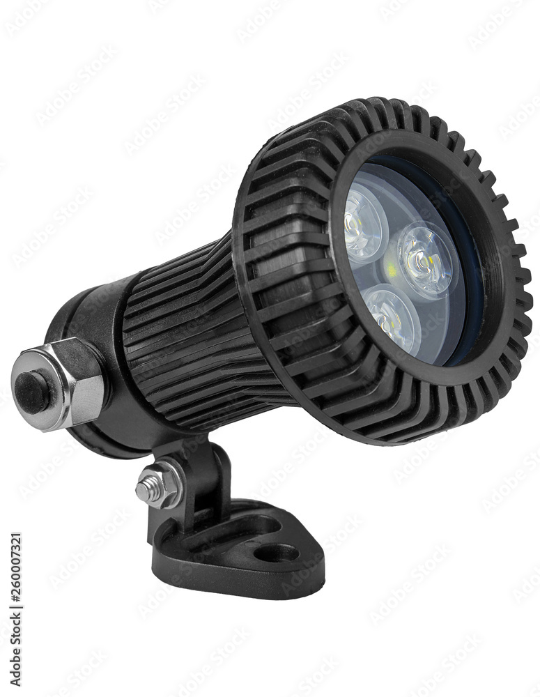 isolated modern outdoor street LED lamp isolated modern outdoor street LED lamp