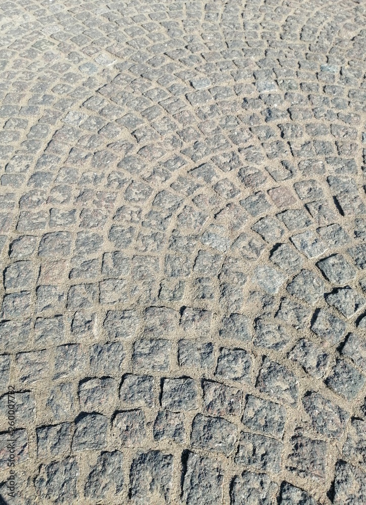 construction of the cobblestone square in the Peter and Paul fortress construction of the cobblestone square in the Peter and Paul fortress