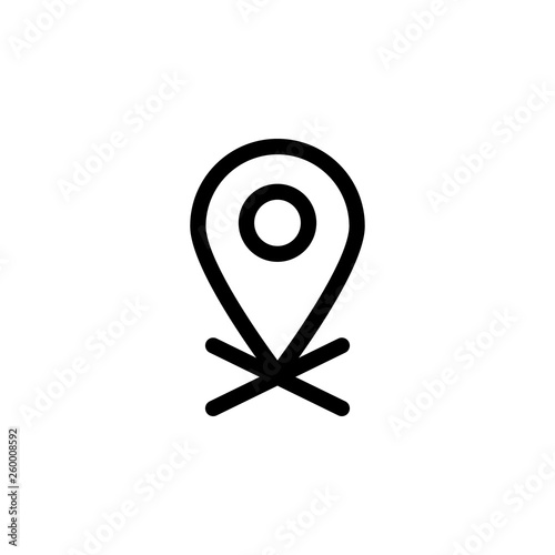 Location, placeholders, vector icon. Can be used for web and mobile. Navigation and map vector icon