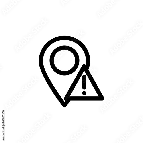 Location, placeholder, vector icon. Can be used for web and mobile. Navigation and map vector icon