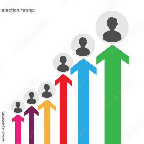 president election infographics