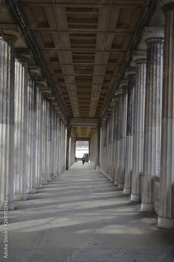 Berlin. Column Corridor
