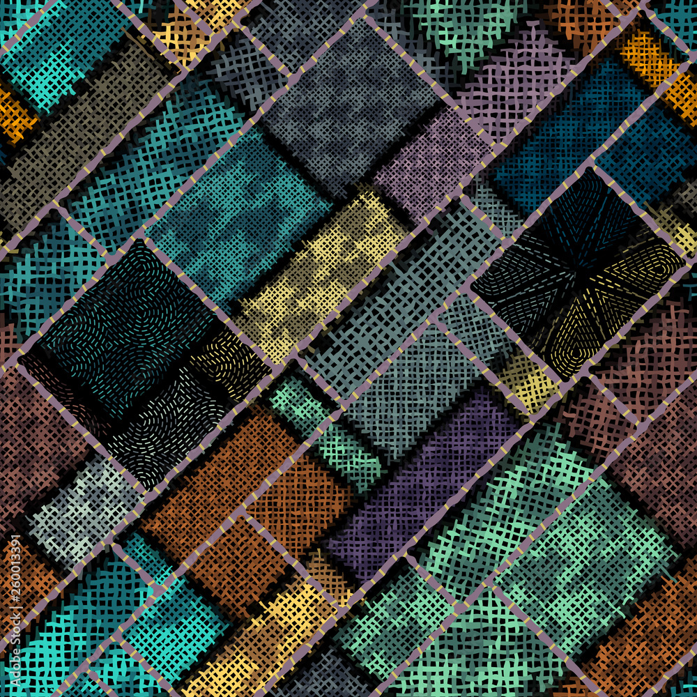 Imitation of a texture of rough canvas. Seamless pattern. Imitation of a texture of rough canvas. Seamless pattern.