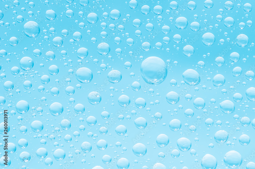 Close up picture of fresh water drops background