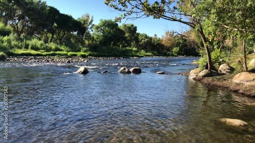 Kern River Fall of 2018 sunny day at the end of Summer photo