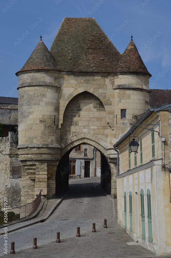Porte d'Ardon, Laon, Aisne, France