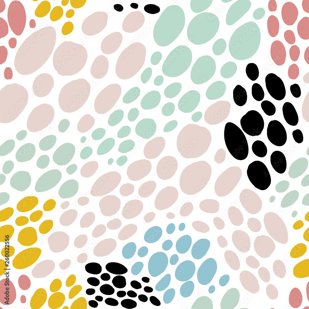 Fototapeta premium Vector illustration of Colorful stones