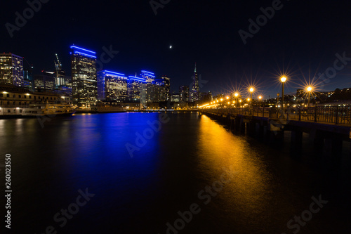 Skyline of San Francisco by Night