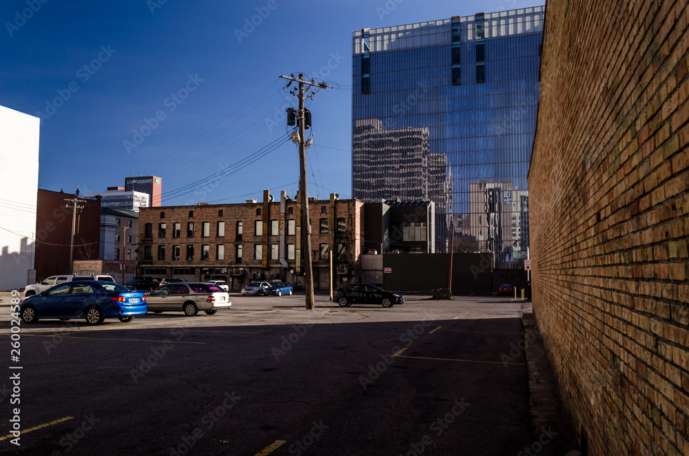 Φωτογραφία the other side of downtown, view of Salt Lake city old buildings in dowtown