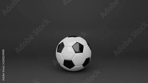 Soccer Ball 3D Rendering