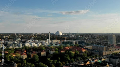 Drone Hyperlapses of Stockholm, a compilation of aerial, time lapse, clips, featuring. the gonalund amusement park, the royal palace, the downtown, globen arena and more of the Swedish capital