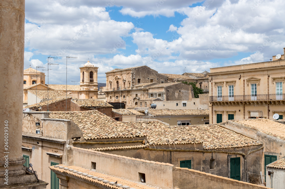 View of Noto from above
