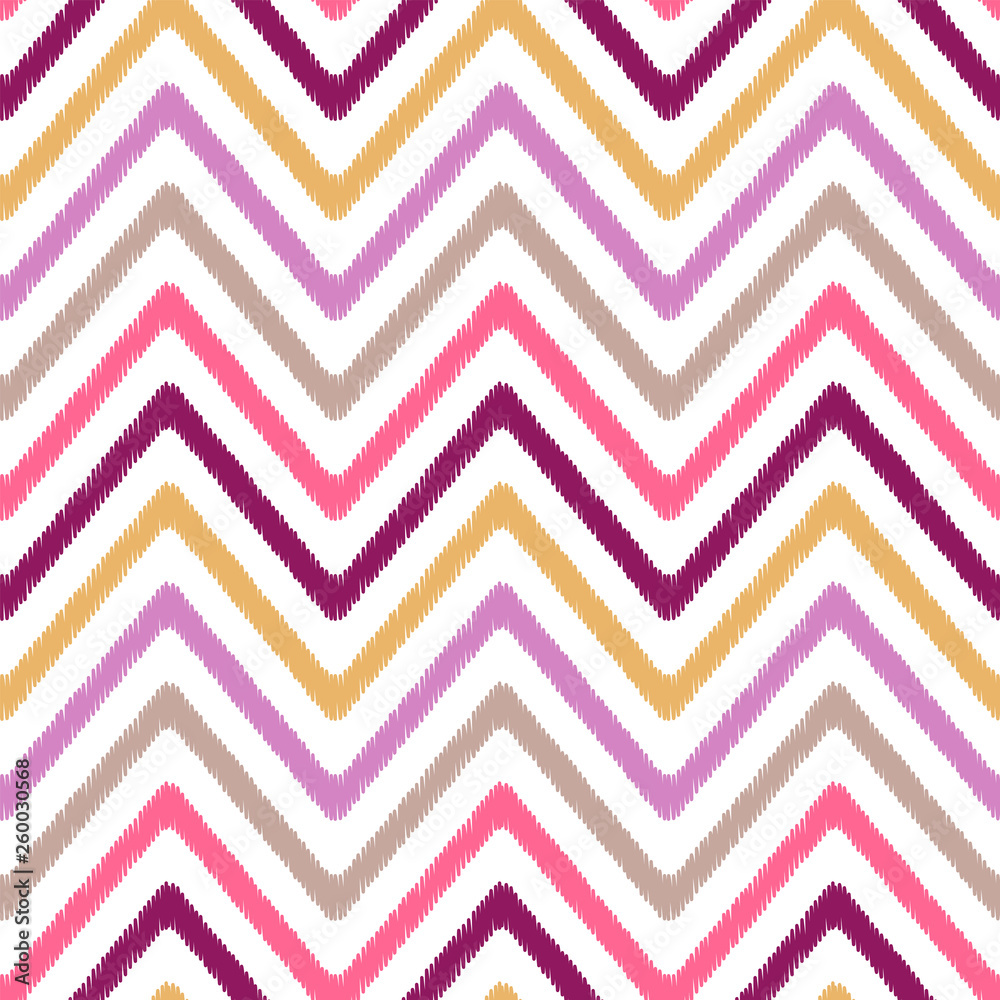 seamless retro multicolored fabric chevron wave textile pattern seamless retro multicolored fabric chevron wave textile pattern