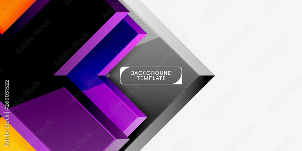 Glossy arrows background Glossy arrows background