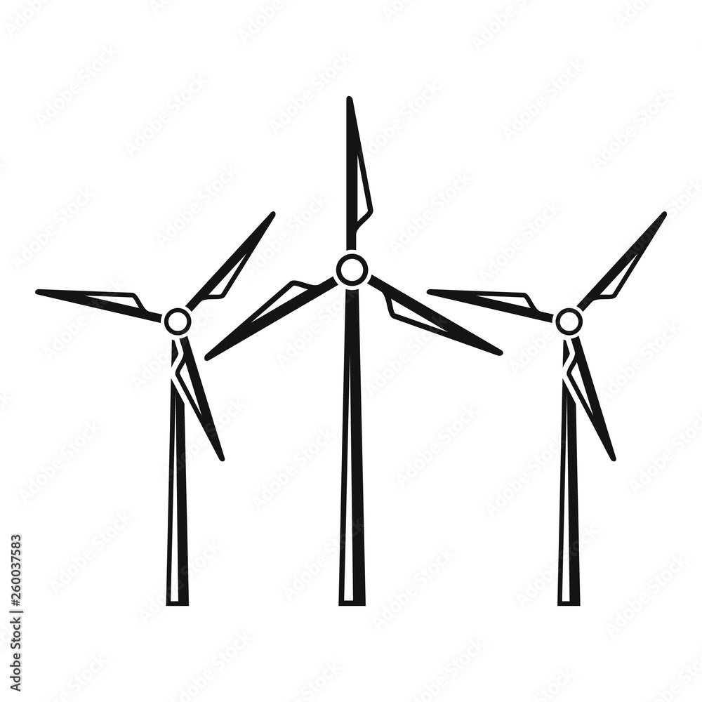 Innovation power turbine icon. Simple illustration of innovation power turbine vector icon for web design isolated on white background