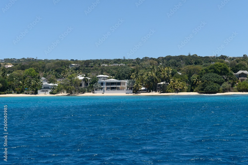 Barbados beach view St James