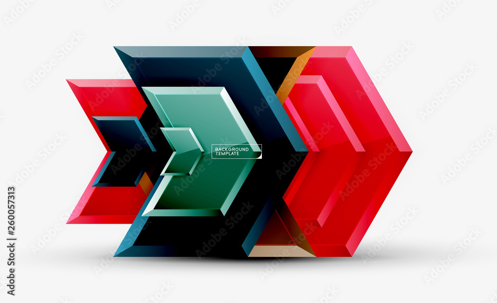 Shiny glossy arrows background, clean modern geometric design, futuristic composition Shiny glossy arrows background, clean modern geometric design, futuristic composition