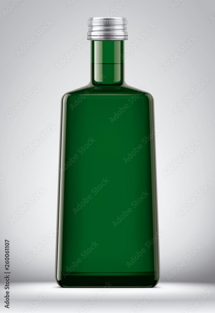 Bottle mockup for alcohol drinks on background. Bottle mockup for alcohol drinks on background.