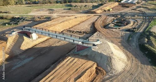 Architektur Brückenbau Bau einer Brücke Sanierung Verkehrswege photo