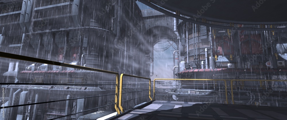 Futuristic City Against Background Of A Rain And Fog Wallpaper In The Style Of Cyberpunk Gloomy Urban Cityscape 3d Illustration Stock イラスト Adobe Stock Futuristic City Against Background Of A Rain And Fog Wallpaper In The Style Of Cyberpunk Gloomy Urban Cityscape 3d Illustration Stock イラスト Adobe Stock