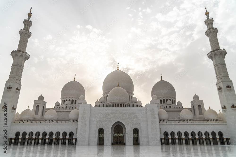 Obraz premium Sheikh Zayed Mosque