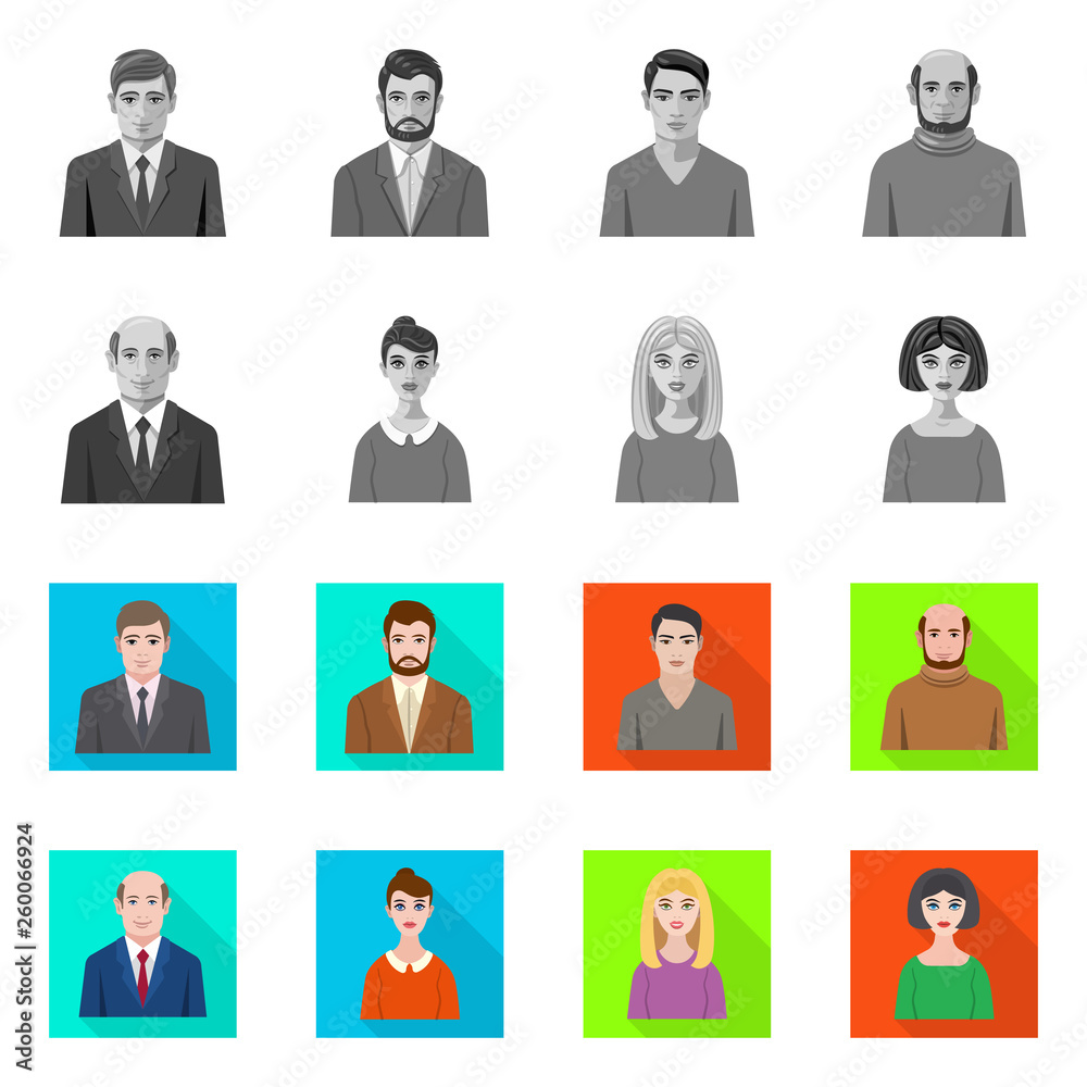 set of people icons set of people icons