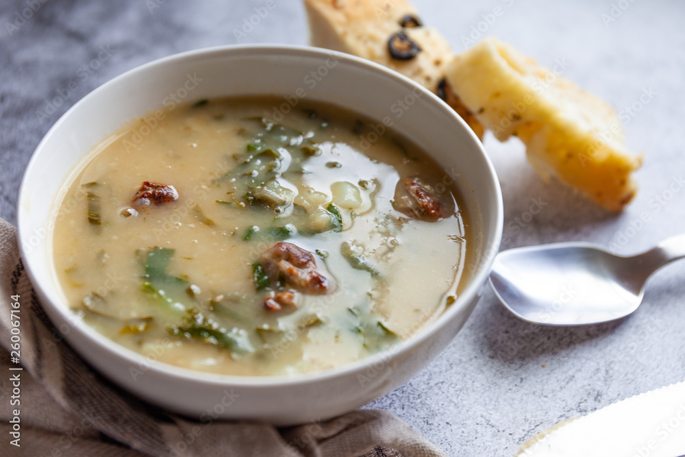 Portuguese Caldo Verde Soup Portuguese Caldo Verde Soup