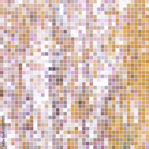 abstract vector square pixel mosaic background