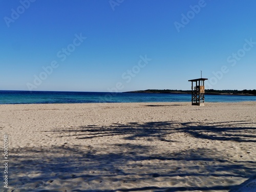 Badewacht am Strand von Mallorca