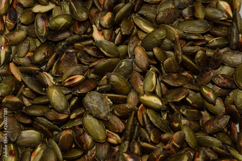 Graines de courge grillées, cocktail de vitamines et d'oligoéléments