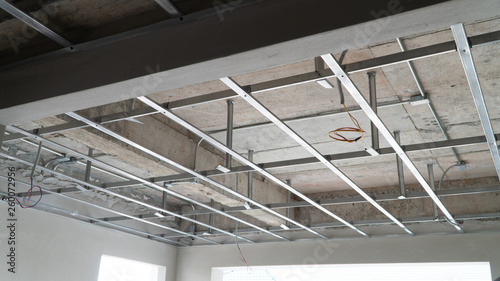Tableau sur toile Suspended ceiling structure