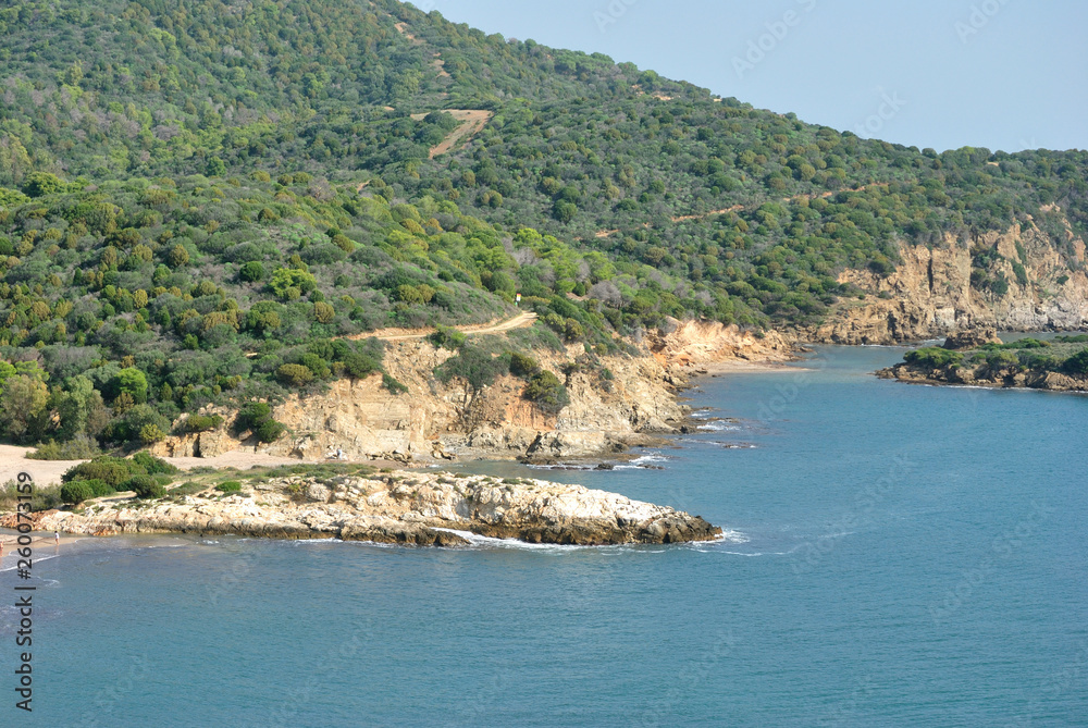 La costa di Chia