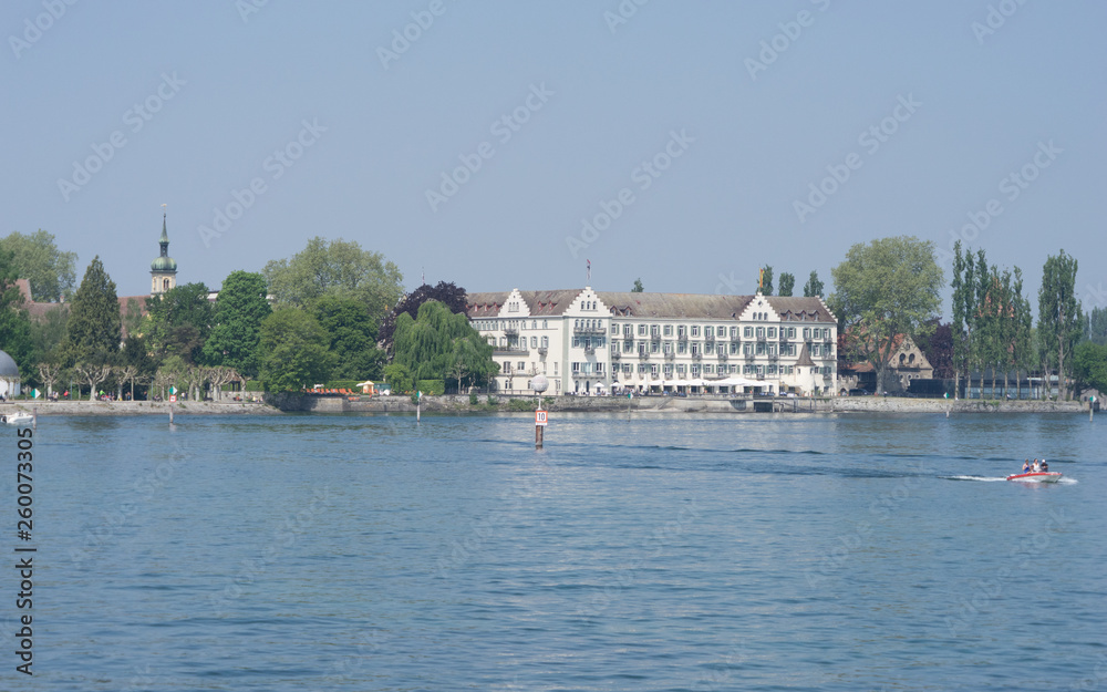 Stadtpanorama Konstanz am Bodensee