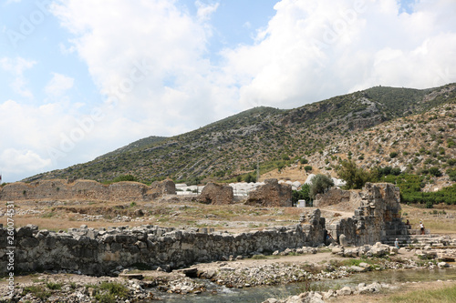 Limyra Antik Kenti. Ancient Ruins near Antalya, Turkey