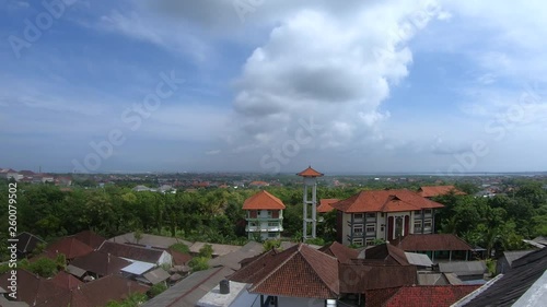 Wallpaper Mural Jimbaran, Bali / Indonesia - 01 02 2019: time-lapse, view from a hill on Jimbaran Torontodigital.ca