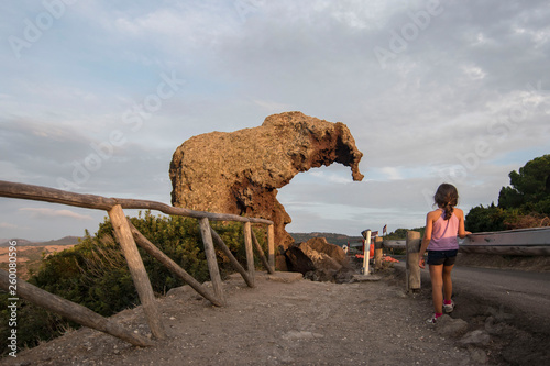 Elephant rock in Sardinia