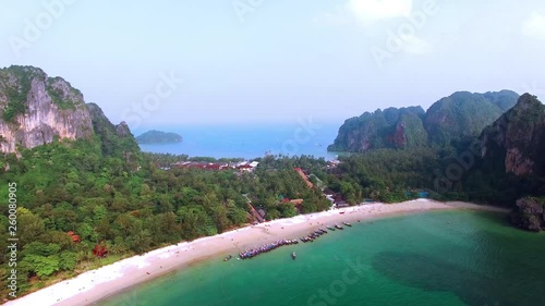 Beach, Krabi, Thailand by Drone