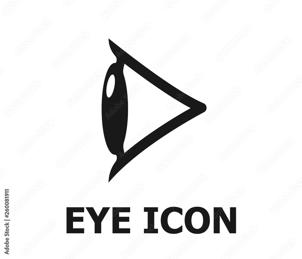 Eye icon vector Eye icon vector